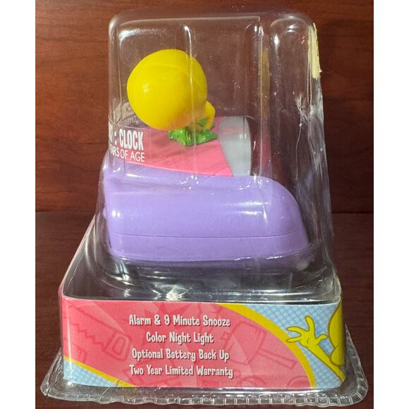 Tweety Bird Digital Night Light, Alarm Clock, Looney Tunes Vtg Warner Bros 1990s - Picture 2 of 7